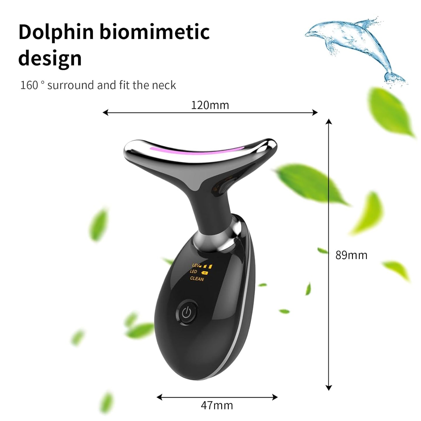 Red Light Therapy for Face, RED Light Device, At-Home LED Face Massager for Skin Care