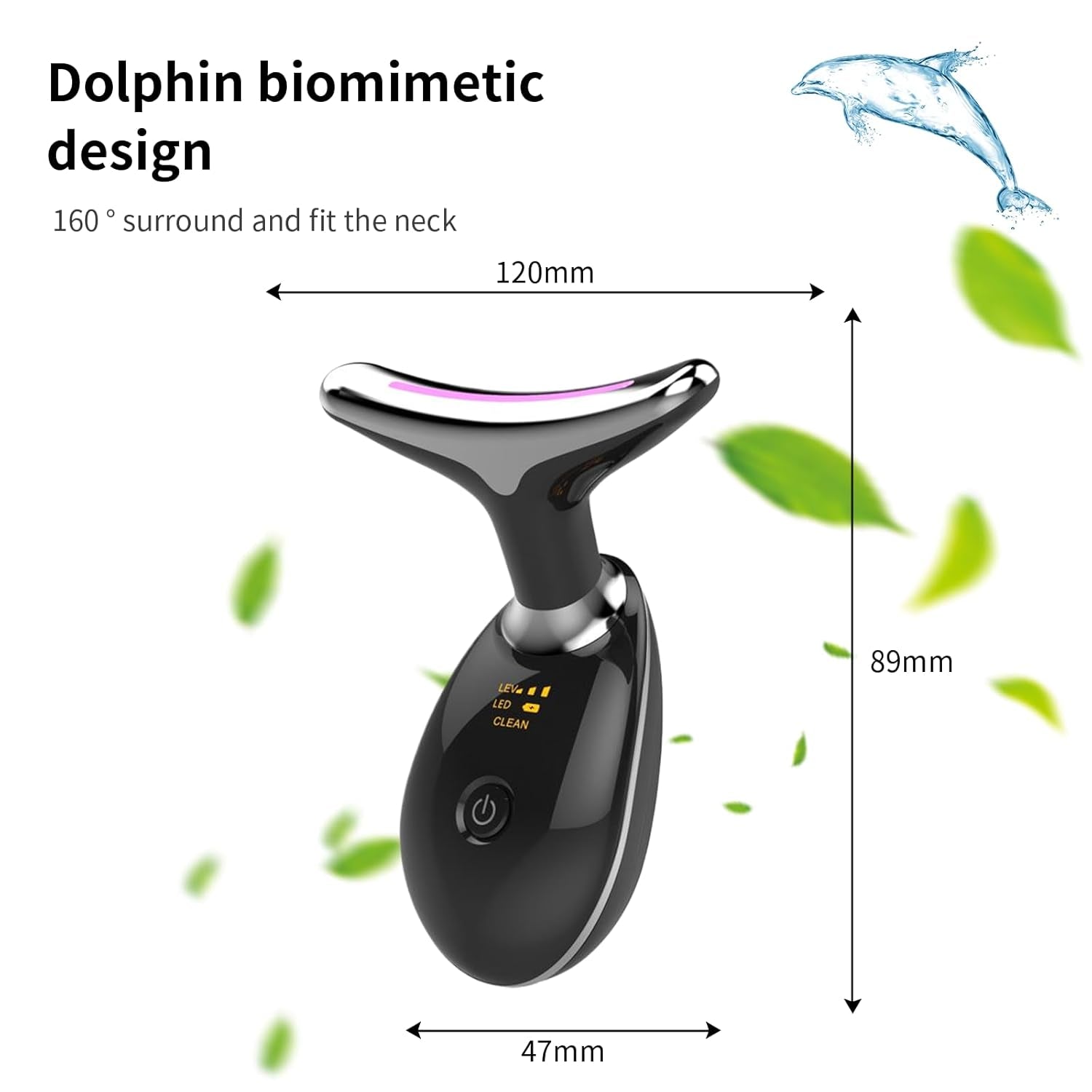 Red Light Therapy for Face, RED Light Device, At-Home LED Face Massager for Skin Care